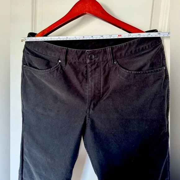 Lululemon ABC Pant Slim *Utilitech” Black 32 Pants - Picture 10 of 12